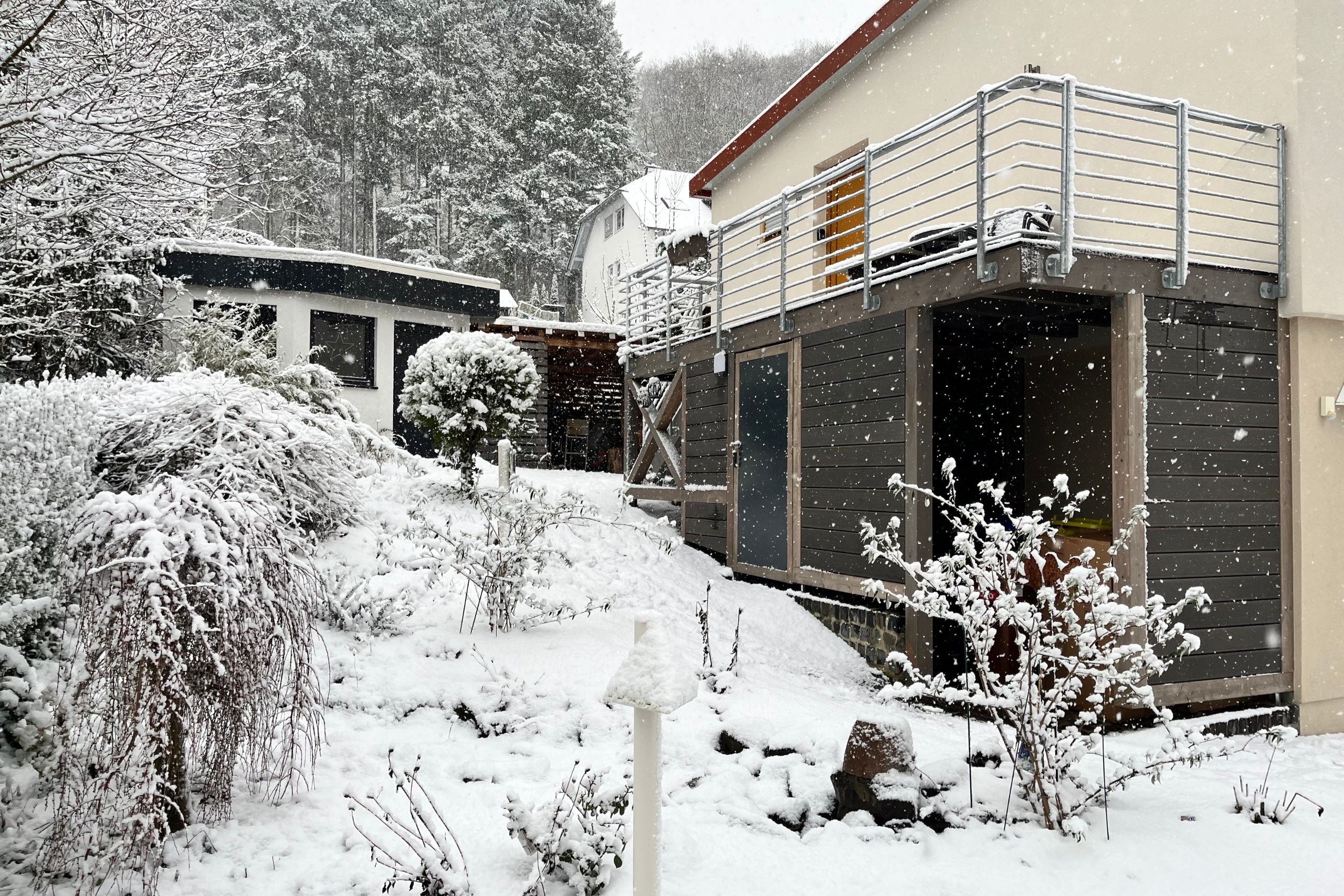 Ferienwohnung im Winter